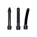 Irygator analny Intimate Shower – manualny, 3 wymienne końcówki 12 cm, gruszka 100 ml - 5