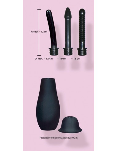 Gruszka analna BK Intimate Shower-Wibrator - Pozostałe gadżety analne - 6