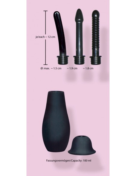 Gruszka analna BK Intimate Shower-Wibrator - Pozostałe gadżety analne - 6