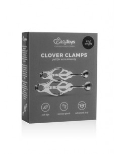 Zaciski na sutki - Japanese Clover Clamps With Weights - Klamry i klipsy na sutki - 1