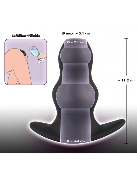 Korek analny zatyczka BV Tunnel plug - Korki analne silikonowe - 7