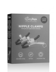 Zaciski na sutki - Screw Clamps With Attachment Ring - Klamry i klipsy na sutki - 1