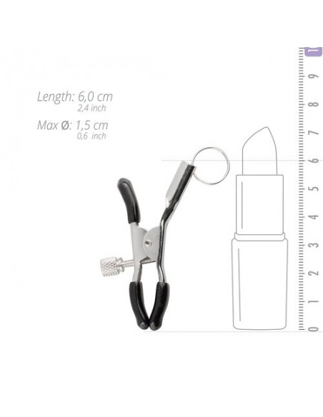 Zaciski na sutki - Screw Clamps With Attachment Ring - Klamry i klipsy na sutki - 7