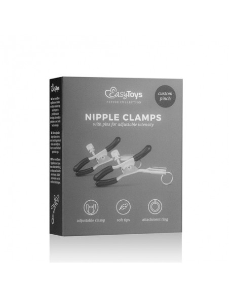 Zaciski na sutki - Screw Clamps With Attachment Ring - Klamry i klipsy na sutki - 8