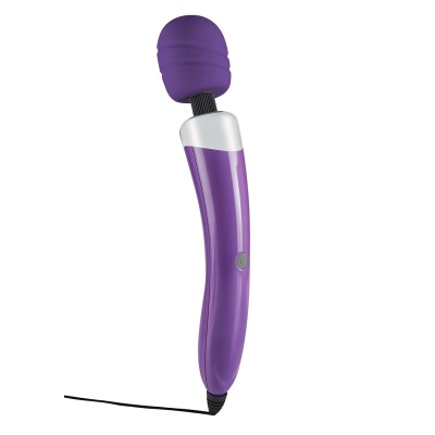 Masażer Wonder Wand Massager z elastyczną głowicą silikonową, 33,5 cm - 1