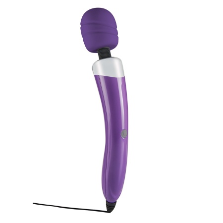 Masażer Wonder Wand Massager z elastyczną głowicą silikonową, 33,5 cm - 1