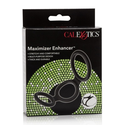 Potrójny silikonowy pierścień erekcyjny Maximizer Enhancer 5 cm - 1 2