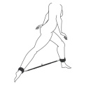 Kajdanki erotyczne Expander Spreader Bar and Cuffs Set - 12