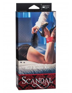 Zestaw gadżetów erotycznych SCANDAL RED ROOM KIT - Śmieszne gadżety, prezenty - 1