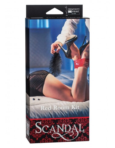 Zestaw gadżetów erotycznych SCANDAL RED ROOM KIT - Śmieszne gadżety, prezenty - 1