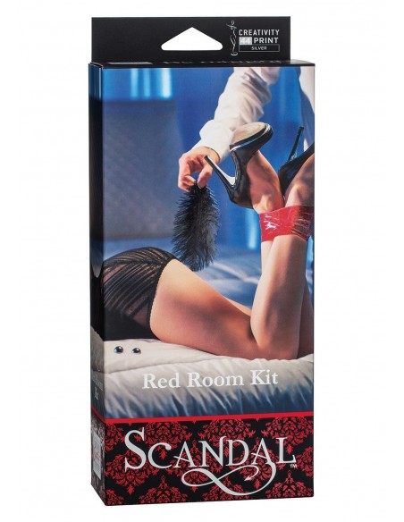 Zestaw gadżetów erotycznych SCANDAL RED ROOM KIT - Śmieszne gadżety, prezenty - 1