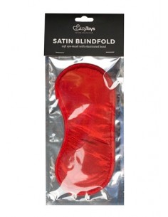 Opaska Na Oczy Erotyczna Red Satin Eye Mask - Opaski i maski na oczy - 1