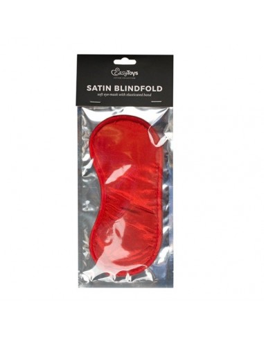 Opaska Na Oczy Erotyczna Red Satin Eye Mask - Opaski i maski na oczy - 4