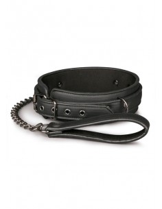 Obroża ze smyczą BDSM Fetish collar with leash - Chokery, obroże i smycze - 1 2
