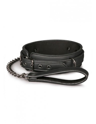 Obroża ze smyczą BDSM Fetish collar with leash - Chokery, obroże i smycze - 2