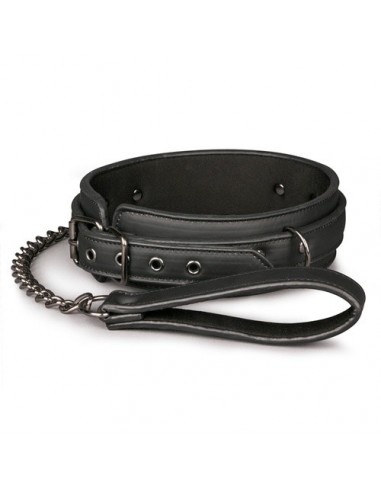 Obroża ze smyczą BDSM Fetish collar with leash - Chokery, obroże i smycze - 8