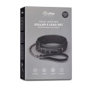 Obroża ze smyczą BDSM Fetish collar with leash - 9