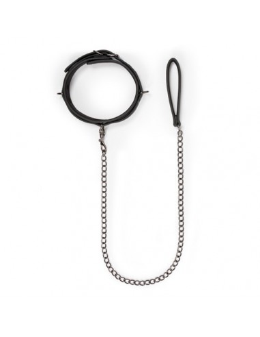 Obroża ze smyczą BDSM Fetish collar with leash - Chokery, obroże i smycze - 10