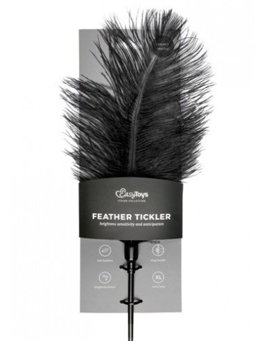 Piórko do łaskotania Black Feather Tickler - Piórka do łaskotania - 1