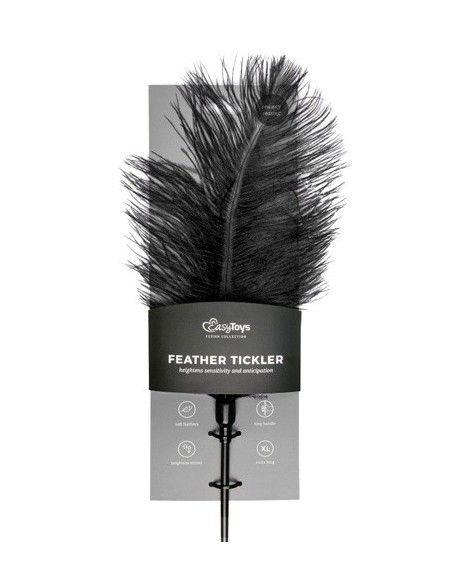 Piórko do łaskotania Black Feather Tickler - Piórka do łaskotania - 1