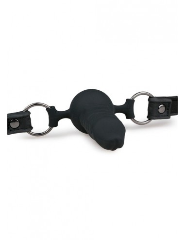 Knebel erotyczny Ball Gag With Silicone Dong - Kneble do ust - 4
