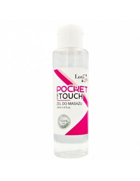 Wodny lubrykant Pocket Touch 100 ml - Lubrykanty do seksu klasycznego - 1