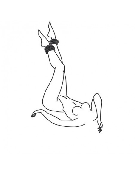 Kajdanki erotyczne Fetish ankle cuffs - Kajdanki erotyczne - 9