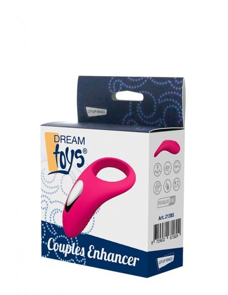 Pierścien erekcyjny wibrujący COUPLES ENHANCER MAGENTA - Pierścienie erekcyjne wibrujące - 2