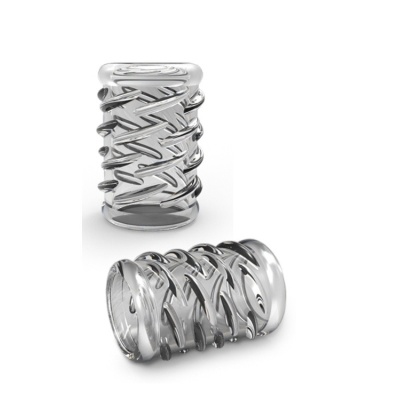 Nakładka na penisa Cock Sleeve 06 Clear - teksturowana, elastyczna, TPE, 5 cm - 1