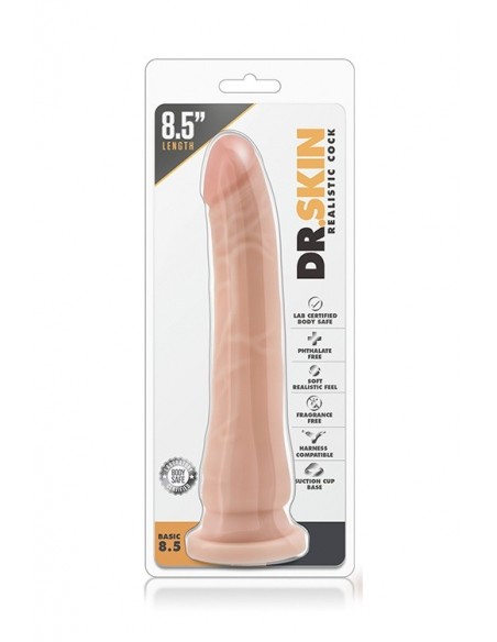 Realistyczne Dildo Dr. Skin Realistic Cock Basic 8.5 Beige - Dilda realistyczne - 2