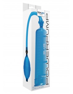 Pompka Erekcyjna Do Penisa Power Pump Blue - Pompki erekcyjne i powiększające penisa - 1 2