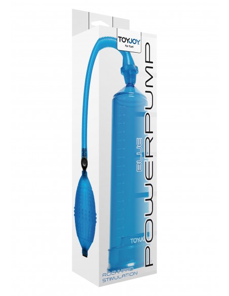 Pompka Erekcyjna Do Penisa Power Pump Blue - Pompki erekcyjne i powiększające penisa - 2