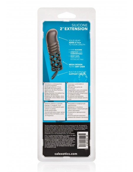 Nakładka Na Penisa Silicone 2 Inch Extension - Przedłużki i nakładki na penisa - 3