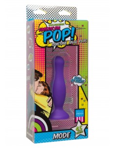 Dildo analne AMERICAN POP MODE 4,5 INCH PURPLE - Do przypisania - 1 2