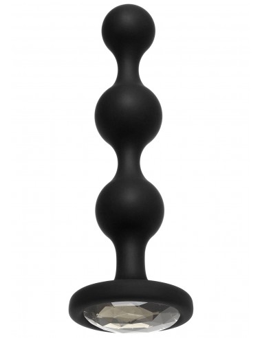 Zatyczka analna z koralikami Booty Bling Wearable Beads - Korki analne silikonowe - 3