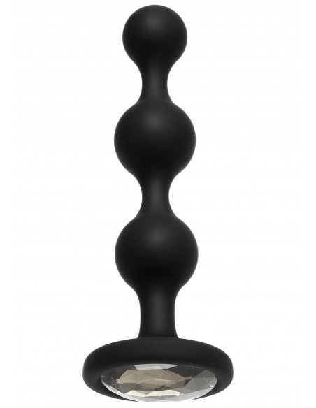 Zatyczka analna z koralikami Booty Bling Wearable Beads - Korki analne silikonowe - 3