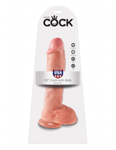 DILDO XXL COCK 10 INCH W/ BALLS SKIN - Dilda giganty - 2