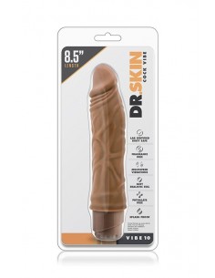 Realistyczny wibrator Dr. Skin Cock Vibe 10 Cock 8,5'' - Wibratory Realistyczne - 1 2