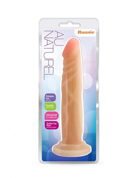 Realistyczne Dildo CYBERSKÓRA AU NATUREL 7.5INCH RONNIE BEIGE - Dilda z cyberskóry - 2