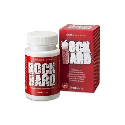 Cobeco Pharma Rock Hard 30 kapsułek, 28,5 g – suplement diety dla mężczyzn - 1