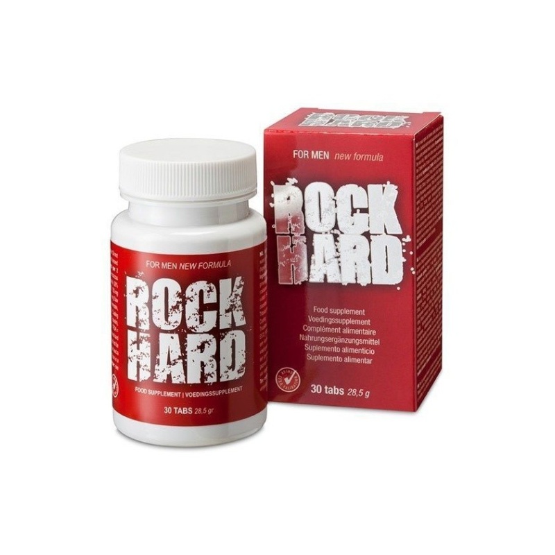 Cobeco Pharma Rock Hard 30 kapsułek, 28,5 g – suplement diety dla mężczyzn - 1