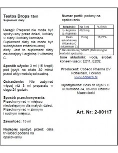Supl.diety-Testos Drops (15ml) - Do przypisania - 1 2