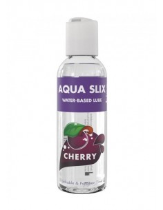 Wodny lubrykant Aqua Slix Cherry 100 ml - Lubrykanty do seksu klasycznego - 1
