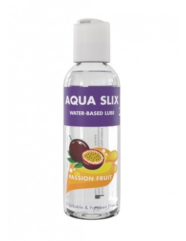 Wodny lubrykant  Aqua Slix Passion Fruit 100 ml - Lubrykanty do seksu klasycznego - 1