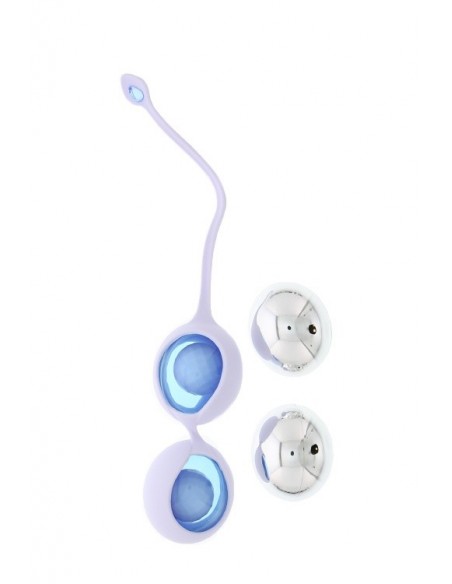 Kulki gejszy OVO L1 LOVEBALLS LIGHT BLUE - Kulki Gejszy Podwójne i Pojedyncze - 1