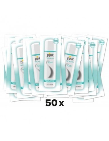 Wodny lubrykant pjur Woman Nude personal lubricant 2ml x 50 sztuk - Lubrykanty do seksu klasycznego - 1