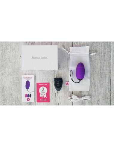 Bezprzewodowe jajeczko wibrujące AD. Ocean breeze pink - Wibratory Jajeczka - 3