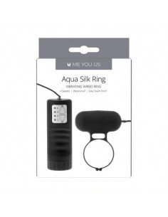 Pierścien erekcyjny wibrujący Linx Aqua Silks Cock Ring Czarny OS - Pierścienie erekcyjne wibrujące - 1 2