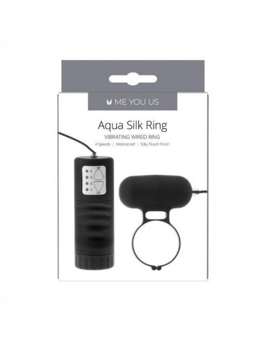 Pierścien erekcyjny wibrujący Linx Aqua Silks Cock Ring Czarny OS - Pierścienie erekcyjne wibrujące - 2