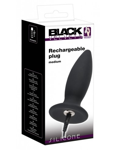 Wibrujący korek analny BV Rechargeable Plug - Kulki i korki analne wibrujące - 6